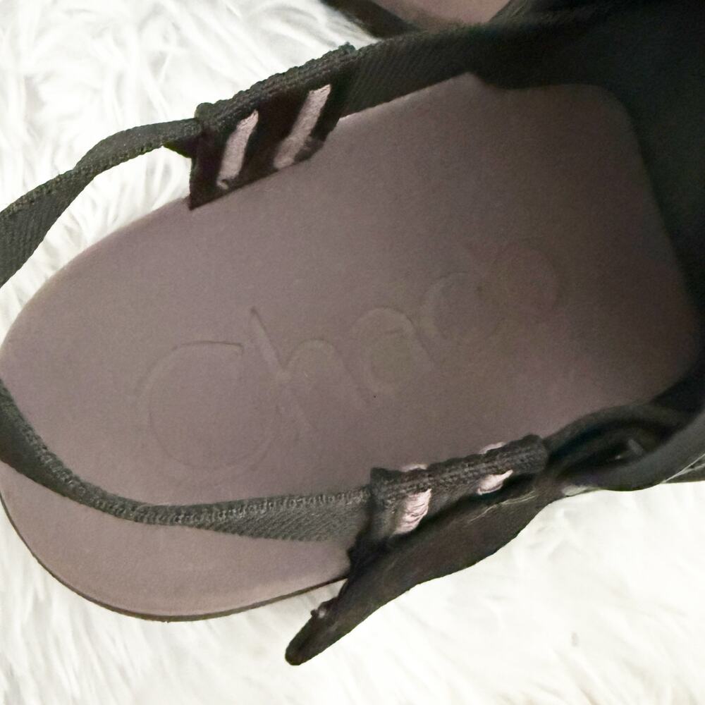 CHACO | Chillos Clog Black Purple Rubber Vent Slingback Adjustable | Size 8 - Picture 5 of 6